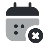 Calendar Remove SVG Icon